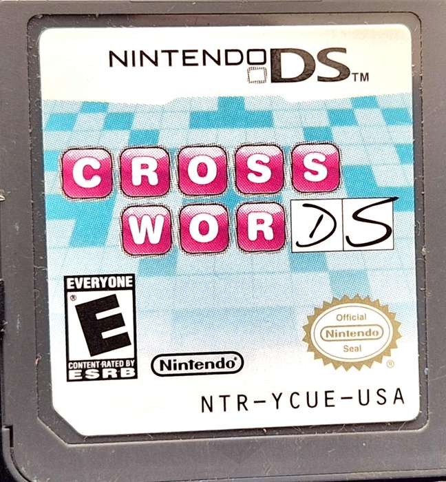 Nintendo DS Cross Words NTR-YCUE-USA Without Game Cover