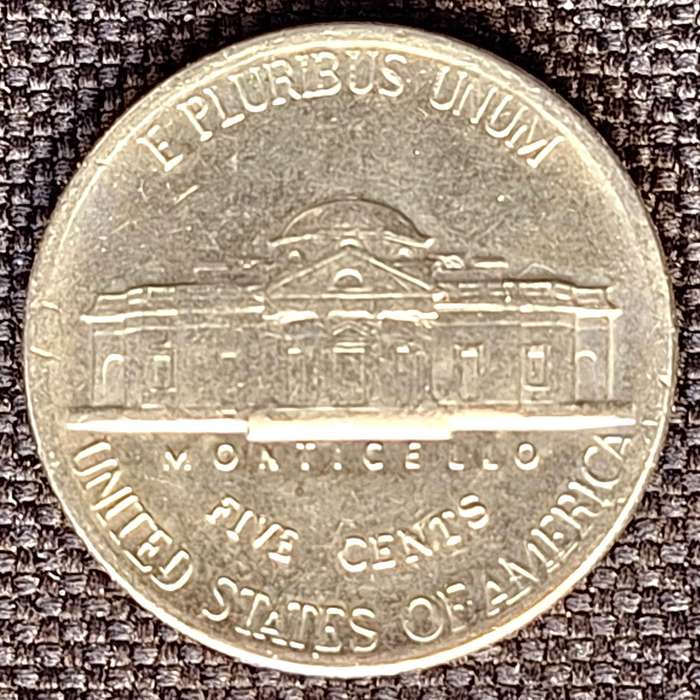 USA 1986 D 5 Cents "Jefferson Nickel" Copper-nickel