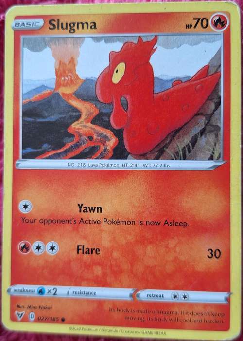 Pokemon 2020 Vivid Voltage 027/185 Slugma