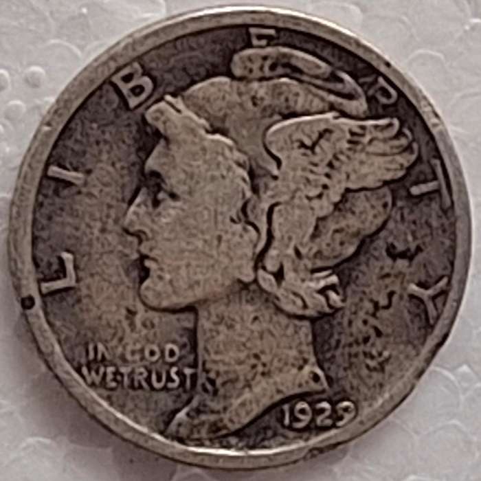 USA 1929 1 Dime "Mercury Dime" Silver