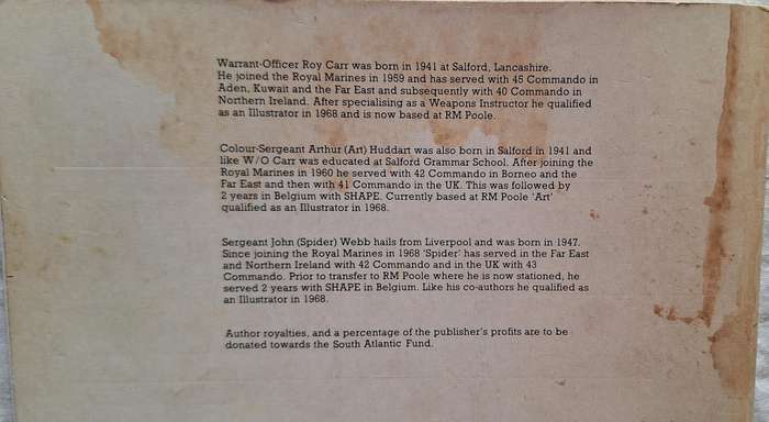 Up the Falklands! by Warrant Officer Roy Carr, Colour Sergeant Arthur Huddart & Sergeant John R Webb