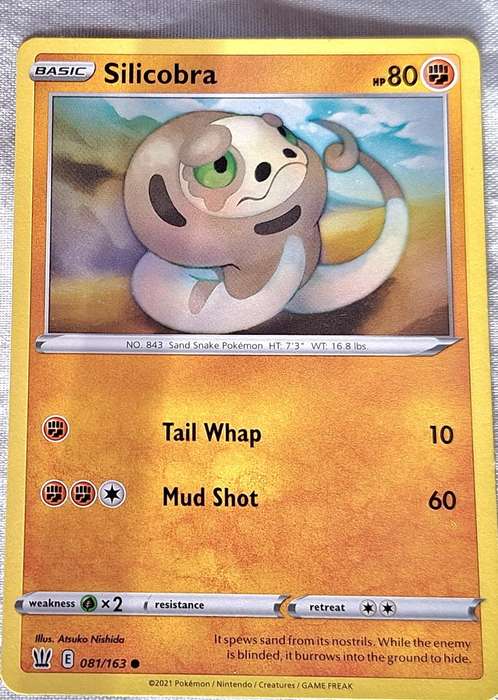 Pokemon 2021 Battle Styles 081/163 Silicobra