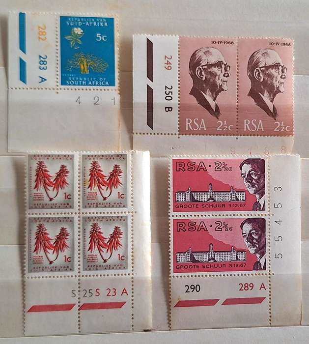 South Africa Mixed Lot of Mint stamps