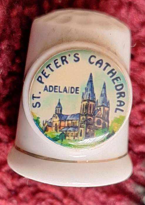 Thimble St Peter's Cathedral, Adelaide Souvenir