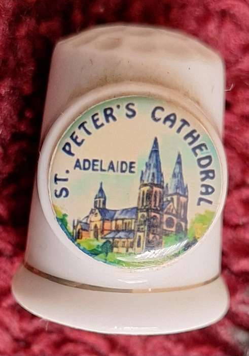 Thimble St Peter's Cathedral, Adelaide Souvenir