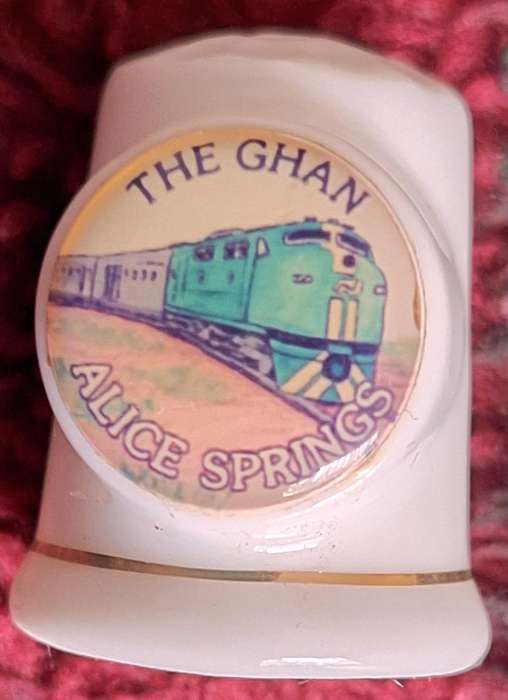 Thimble The Ghan Alice Springs Souvenir