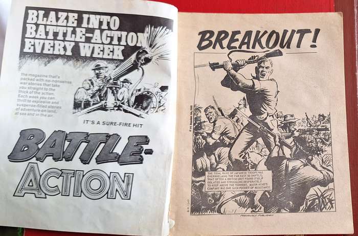 Fleetway Battle Picture Library No. 1549 Breakout!z