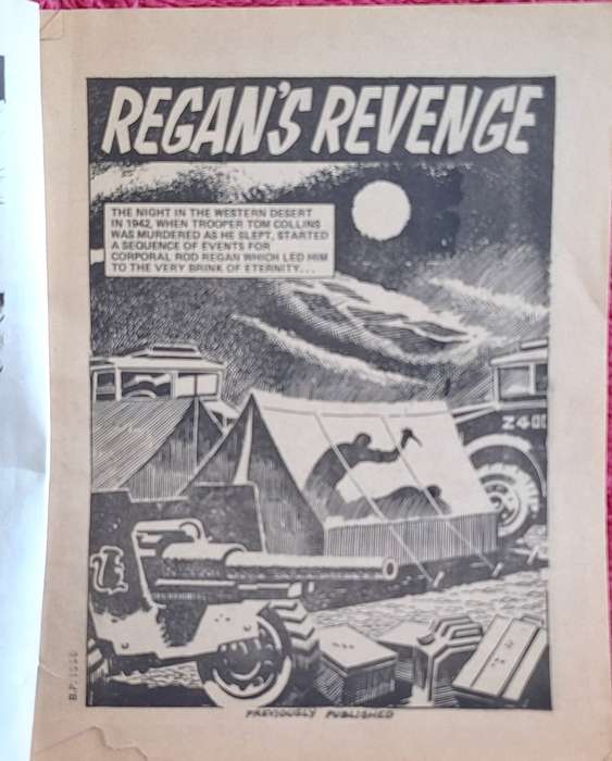 Fleetway Battle Picture Library No. 1566 Regan's Revenge