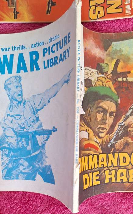 Fleetway Battle Picture Library No. 1558 Commandos Die Hard