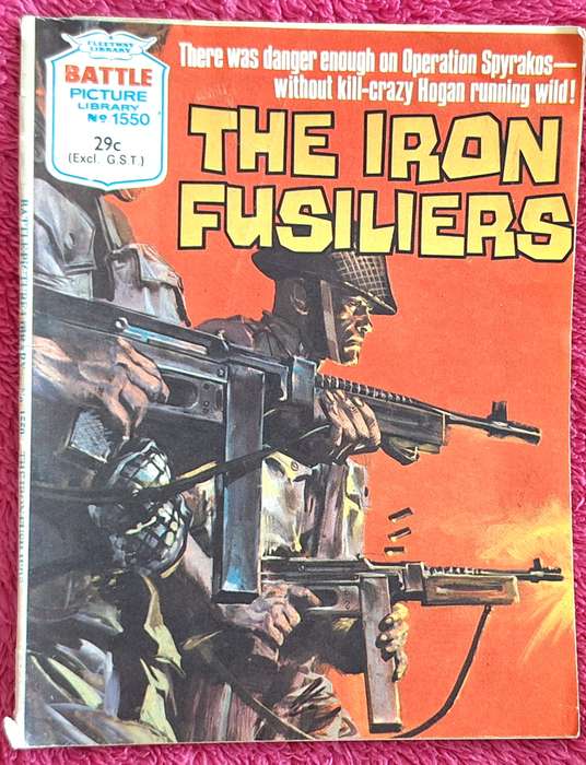 Fleetway Battle Picture Library No. 1550 The Iron Fusiliers