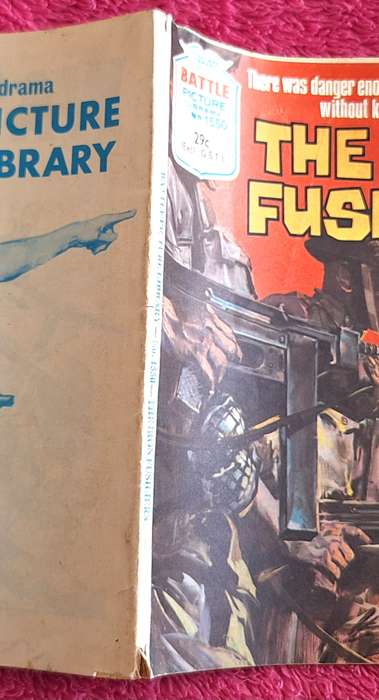 Fleetway Battle Picture Library No. 1550 The Iron Fusiliers