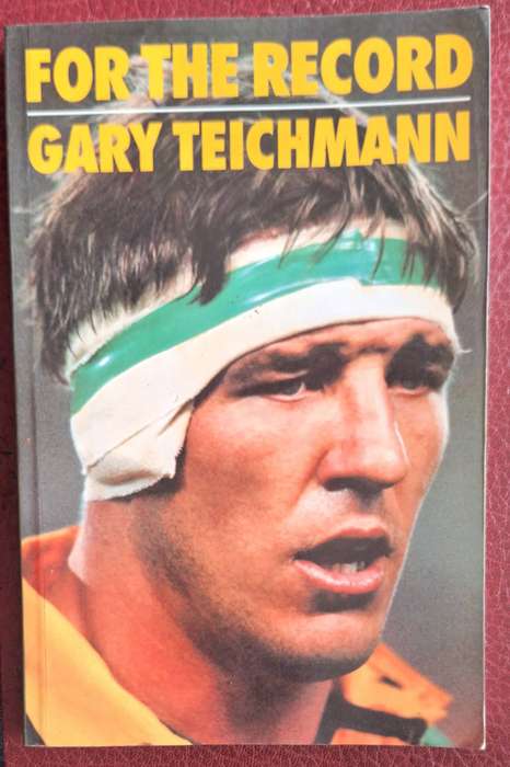 For the Record by Gary Teichmann Paperback SIGNED