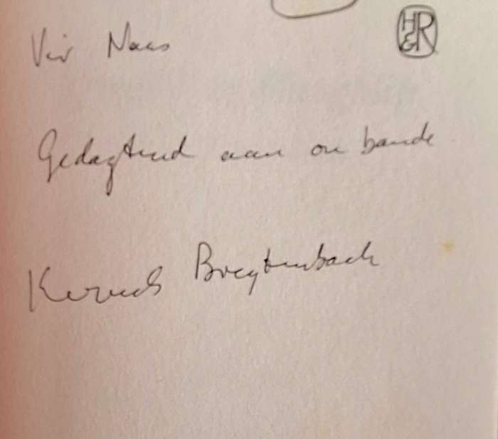 Piekniek by Hangklip deur Kerneels Breytenbach Sagteband SIGNED