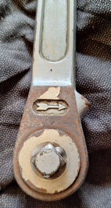 Snap-on 1/2" Drive Reversible Ratchet Wrench Korium Steel