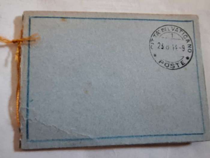 Vatican City 1944 Souvenir 5 Pages with 14 Cancelled Hinged stamps