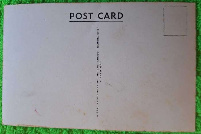 Vintage East London Camera Shop Photo Post Card of Orient Beach