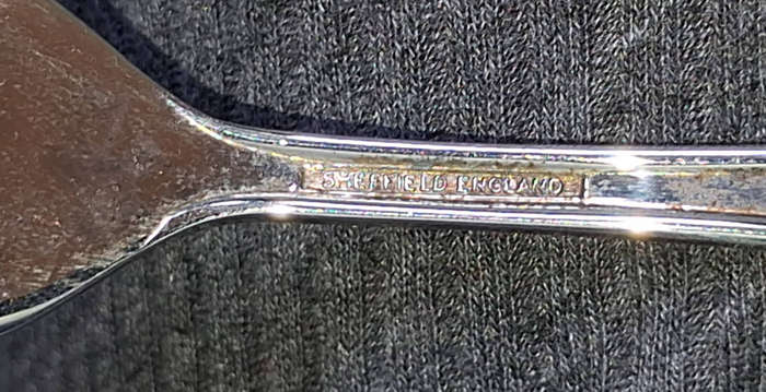 Children's vintage cutlery set "Sheffield England"
