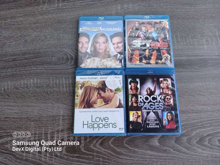 Blu-ray Movie Collection - 4 Original Titles Special