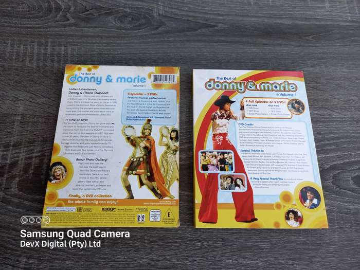 The Best Of Donny & Marie Volume 1 - Original DVD Set - TV Series