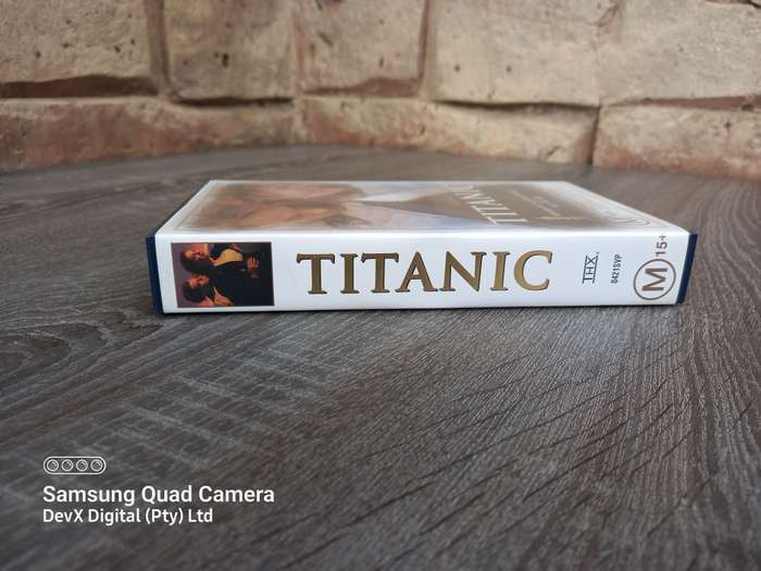 Vintage! Original Titanic VHS Cassette + Booklet - Immaculate Condition - Perfect For Collectors!