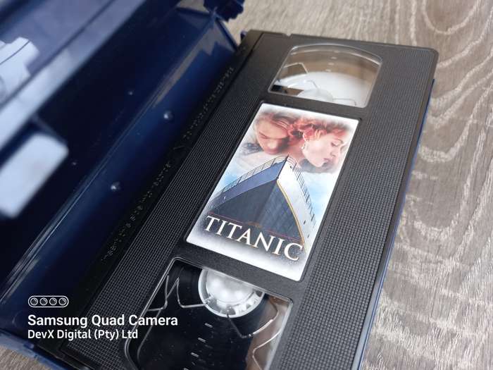 Vintage! Original Titanic VHS Cassette + Booklet - Immaculate Condition - Perfect For Collectors!