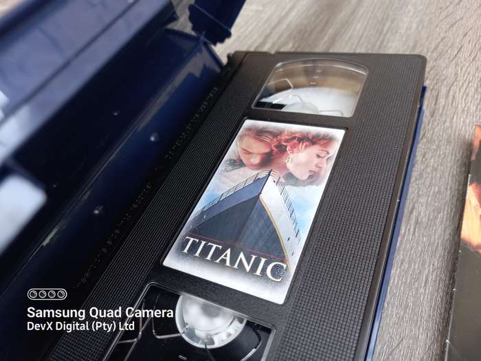 Vintage! Original Titanic VHS Cassette + Booklet - Immaculate Condition - Perfect For Collectors!