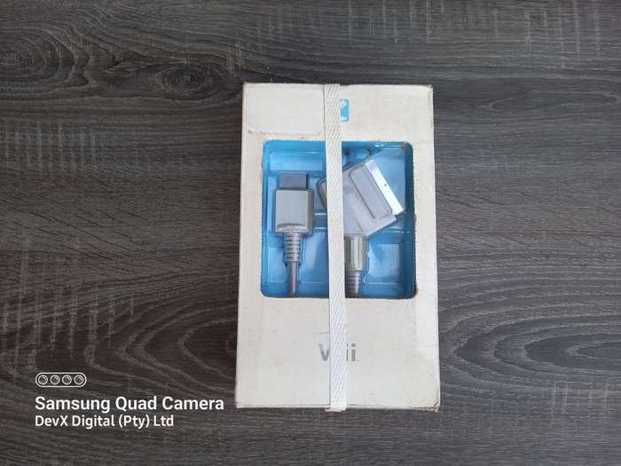 Nintendo Wii RGB Cable - Approx 2.5m - Brand New Sealed - Connects Your Wii Console To Your TV