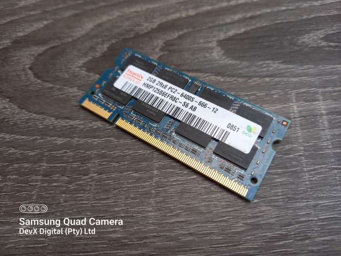 2GB DDR2 Laptop Ram - Hynix PC2 - Verified Tested & Working