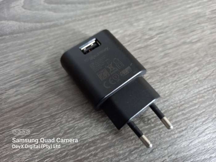 BlackBerry USB Phone Charger - Black - Compatible For Charging USB Devices - Verified Working