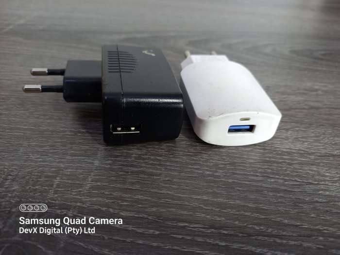 2 x USB Wall Chargers - 5V 2-Pin - Perfect For Phones & USB Devices - Verified Working Condition