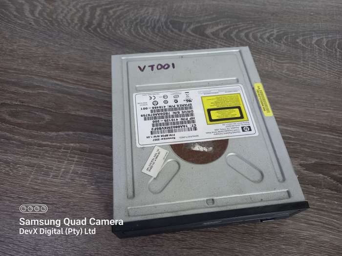 Verified Tested - HP DVD Writer - SATA Connection + FREE SATA Cable - All 6 Sides Photographed