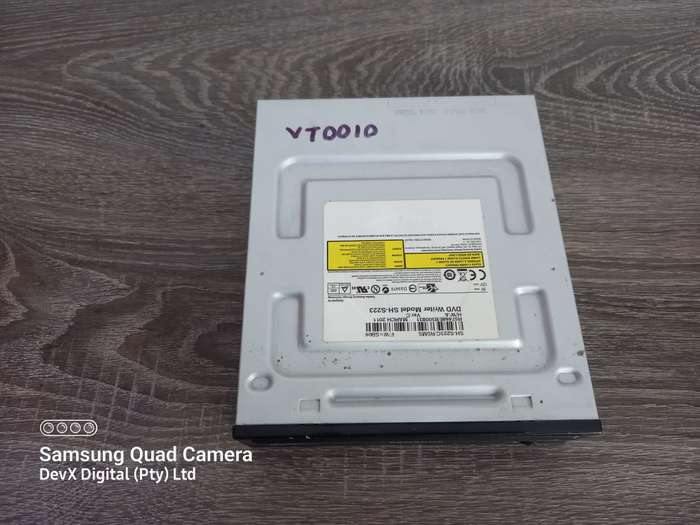 Verified Tested - Samsung DVD Writer - SATA Connection + FREE SATA Cable - All 6 Sides Photographed