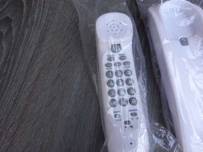 Win 2 & Get 1 Free! Bell 3019 Rainbow Cord Phones - Random Colors Given - New Open Box Items