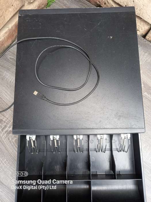 Heavy Duty USB Cash Drawer - Posiflex CR-4115B - Verified Working + Video Proof + Software