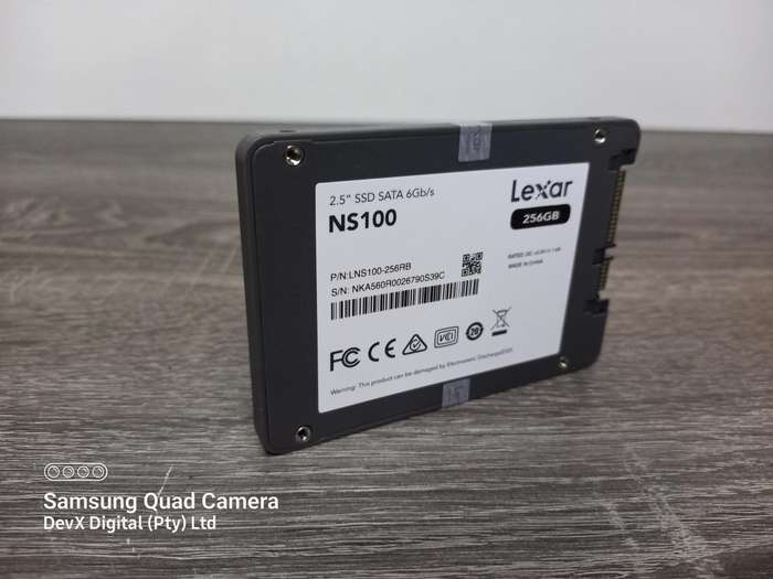 High-Speed 256GB Lexar NS100 SSD - SATA III 2.5" - Windows 10 Preinstalled - Verified Tested