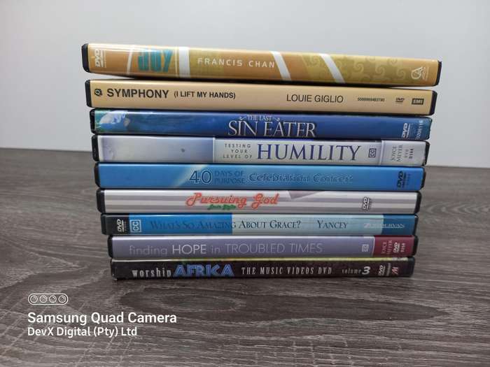 Lot of 9 Christian Praise & Worship DVDs - Original Titles - Bundle Deal