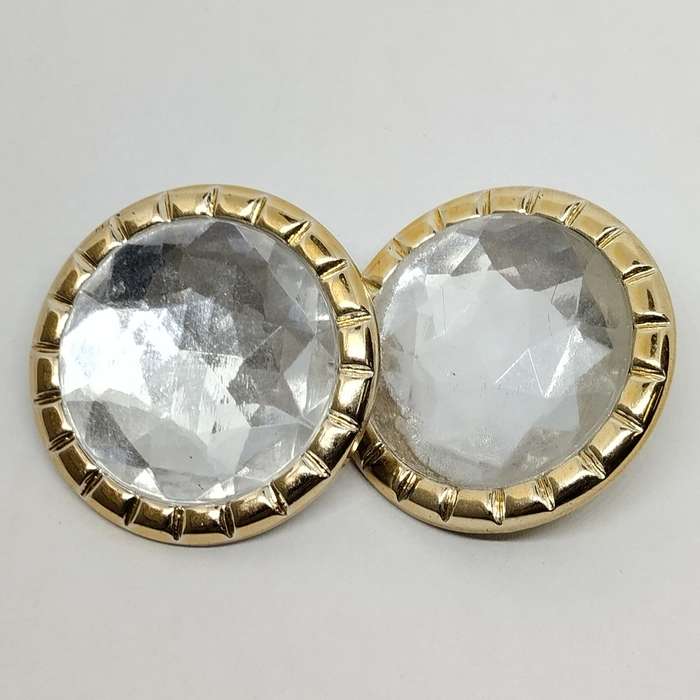 Round Clip on Earrings #C0075