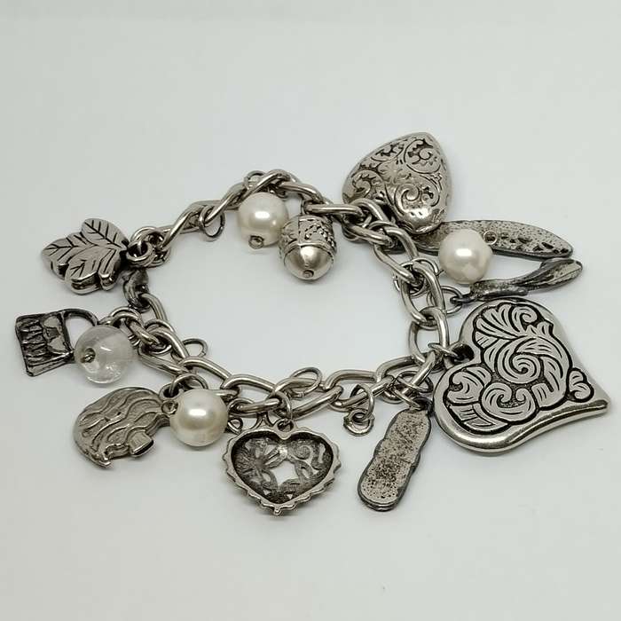 Costume Jewelry Charm Bracelet  #C0079
