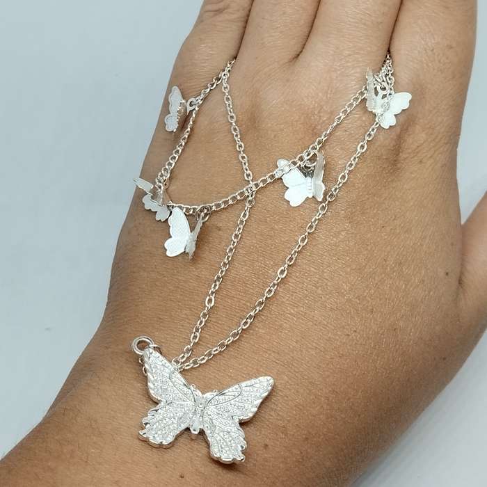 Lovisa Double Layered Butterfly Necklace #F0096