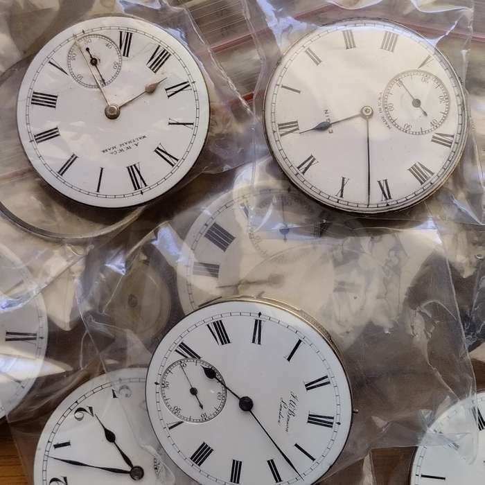 Pocket Watch Movement Lot #W0106
