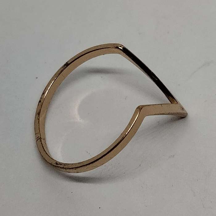 Stackable Triangle Gold Plated Ring #C0103