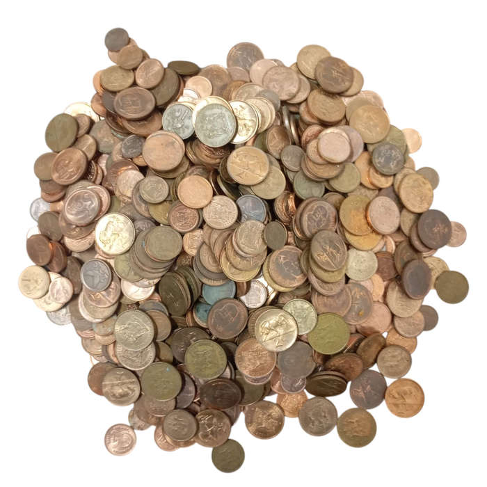 2.5Kg Mix SA Coin Lot