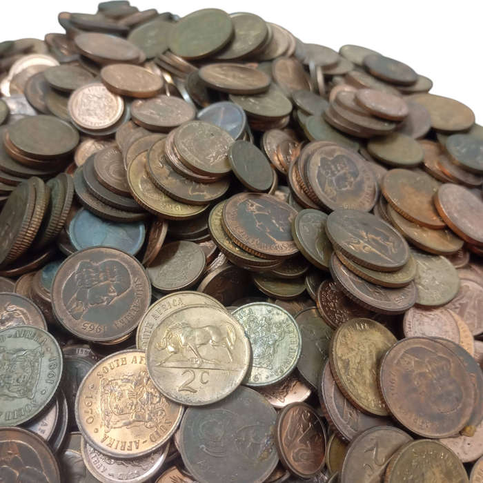 2.5Kg Mix SA Coin Lot