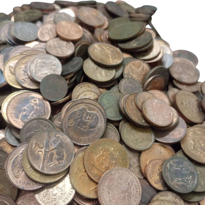 2.5Kg Mix SA Coin Lot