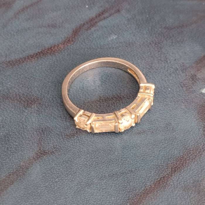 Sterling Silver + Cubic Zirconia Ring #WS004