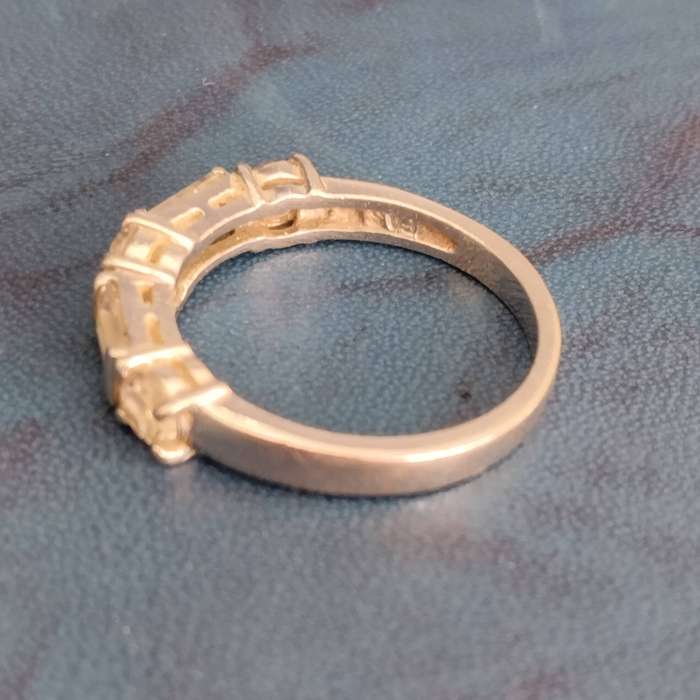 Sterling Silver + Cubic Zirconia Ring #WS004