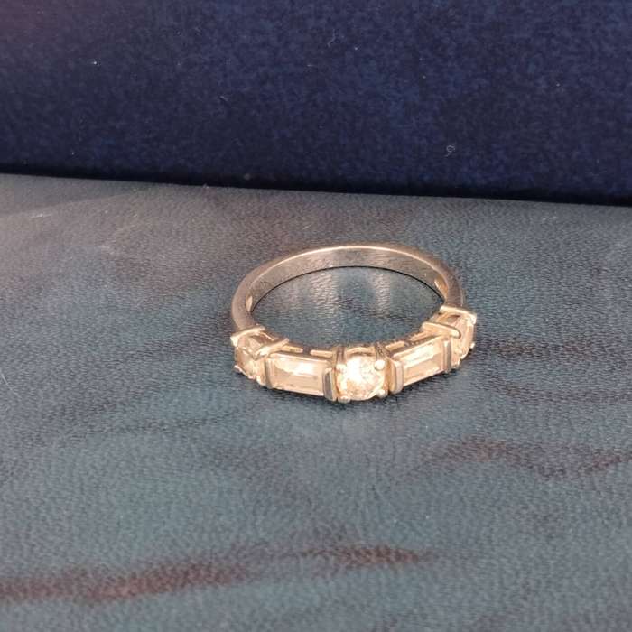 Sterling Silver + Cubic Zirconia Ring #WS004
