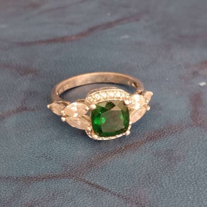 Sterling Silver + Cubic Zirconia Ring #WS005
