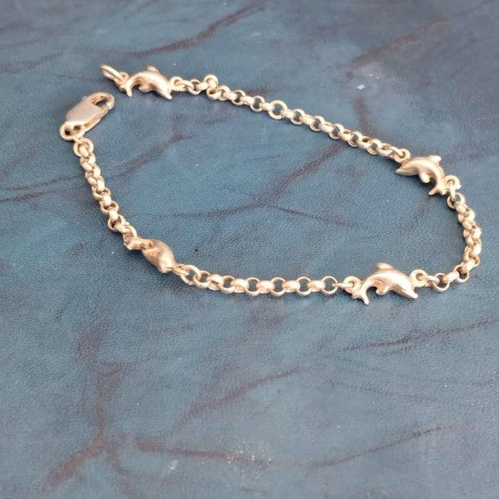 Dolphin Charm Bracelet #WS007