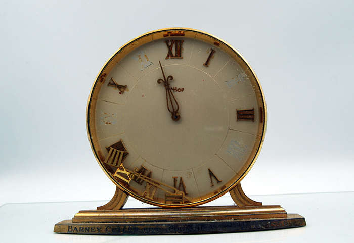 Jaeger LeCoultre, Imhof and Swiza Desk Clocks, 8 Days Winding,  for Repairs or Spares